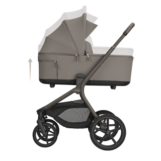 KIKKA BOO KOLICA GOYA 3U1 MOCCA I SJEDALICA I-CLASS I-SIZE NOIR I BAZA I-CLASS 360 