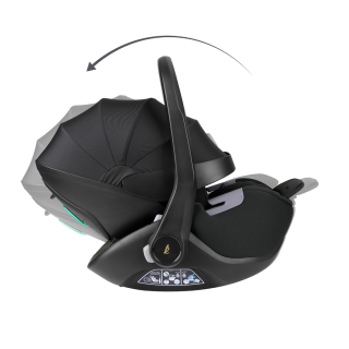 KIKKA BOO AUTOSJEDALICA I-CLASS I-SIZE NOIR (GOYA) 41002170010 + BAZA I-CLASS +AUTOSJEDALICA I-CLASS PLUS I-SI 