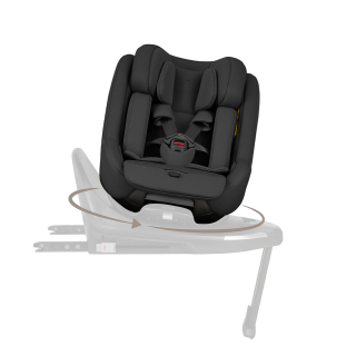 KIKKA BOO AUTOSJEDALICA I-CLASS I-SIZE NOIR (GOYA) 41002170010 + BAZA I-CLASS +AUTOSJEDALICA I-CLASS PLUS I-SI 