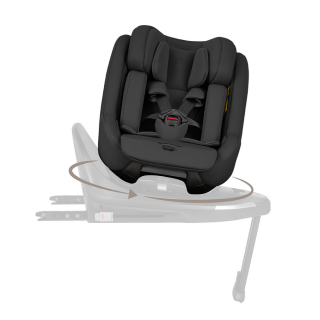 KIKKA BOO AUTOSJEDALICA I-CLASS PLUS I-SIZE NOIR 31002110001 + ROTIRAJUCA ISOFIX BAZA I-CLASS 360 