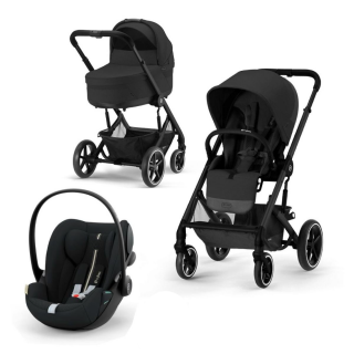 CYBEX KOLICA BALIOS 3U1 MOON BLACK (KOLICA,KORPA ,AUTOSJEDALICA CLOUD G I-SIZE) 