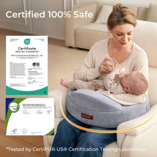 MOMCOZY JASTUK ZA DOJENJE GREY NP007-GR00NB-A NP007 