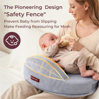 MOMCOZY JASTUK ZA DOJENJE GREY NP007-GR00NB-A NP007 