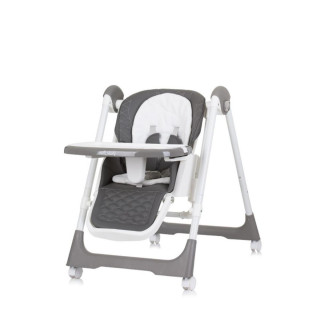 CHIPOLINO STOLICA ZA HRANJENJE I LJULJA 2U1 MILK SHAKE GRANITE STHMS02404GN 