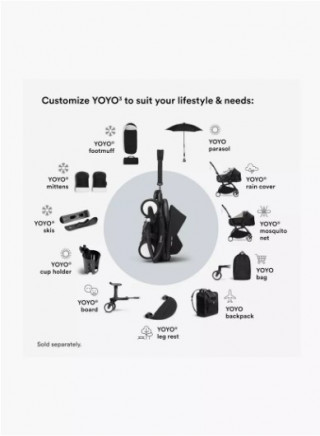 STOKKE KORPA YOYO BLACK 646303 