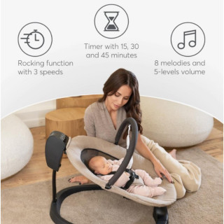 KIKKA BOO EL.LJULJA ZAZU GREY 31005010096 