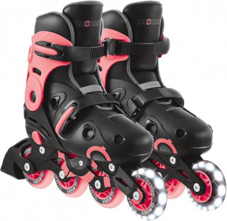 GLOBBER ROLERI GO SKATE T34-37 BLK PINK ROGB0000785-110 