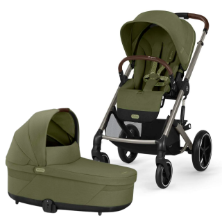 CYBEX KOLICA BALIOS 2U1 MOSS GREEN KHAKI (KOLICA I KORPA) 