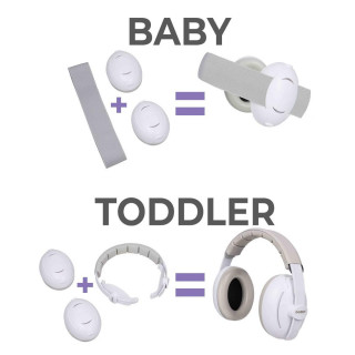 DOOKY SLUSALICE ZA BEBE EAR PROTECTION 2IN1 45897 