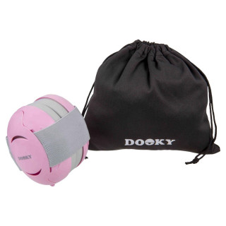 DOOKY SLUSALICE ZA BEBE EAR PROTECTION PINK 0-3G 46277 
