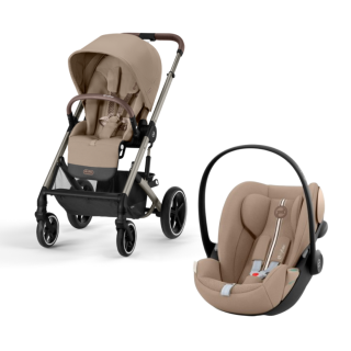 CYBEX KOLICA BALIOS 2U1 ALMOND BEIGE I SJEDALICA CLOUD G I-SIZE PLUS ALMOND 