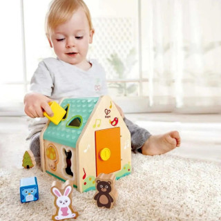 HAPE DRVENA KUCICA SORTER OBLIKA E0515 