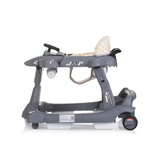 CHIPOLINO MULTIFUNKCIONALNA HODALJKA AIRPLANE 3U1 GREY PRAP02402GY 