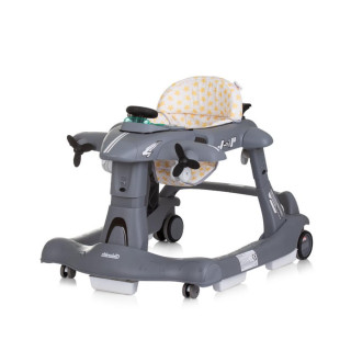 CHIPOLINO MULTIFUNKCIONALNA HODALJKA AIRPLANE 3U1 GREY PRAP02402GY 
