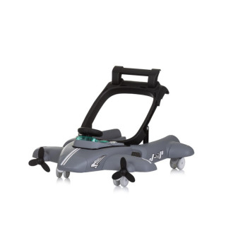 CHIPOLINO MULTIFUNKCIONALNA HODALJKA AIRPLANE 3U1 GREY PRAP02402GY 