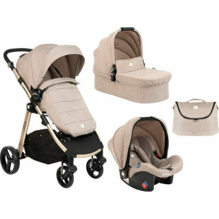 KIKKA BOO KOLICA UGO BEIGE MELANGE 31001010141 