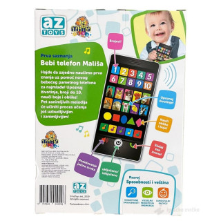 CROCO_TOYS BEBI TELEFON MALISA U KUTIJI 010298 