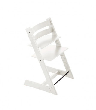 STOKKE STOLICA ZA HRANJENJE TRIPP TRAPP WHITE I BEBI SET TRIPP TRAPP ANTHRACITE 