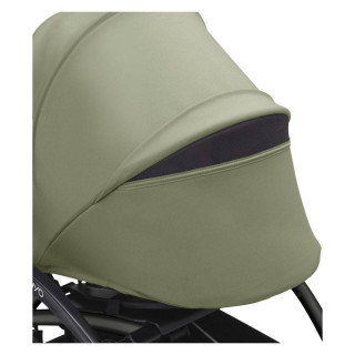 STOKKE KOLICA 2U1 YOYO KONSTRUKCIJA BLACK, SPORTSKO SJEDISTE OLIVE I KORPA OLIVE 