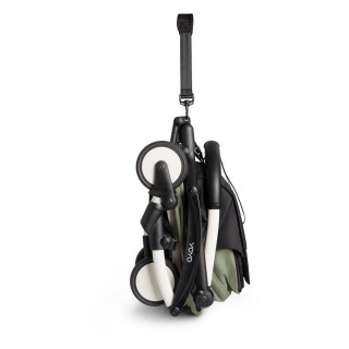 STOKKE KOLICA 2U1 YOYO KONSTRUKCIJA BLACK, SPORTSKO SJEDISTE OLIVE I KORPA OLIVE 