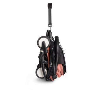 STOKKE KOLICA 2U1 YOYO KONSTRUKCIJA BLACK, SPORTSKO SJEDISTE GINGER I KORPA GINGER 