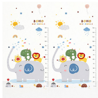 HOT MOM BBO SKLOPIVA PODLOGA ZA IGRU OD PJENE-ELEPHANT&BABY ANIMALS CC6603-1 