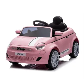 CHIPOLINO AUTO NA AKUMULATOR FIAT 500 PINK ELKFIAT25PI 