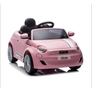 CHIPOLINO AUTO NA AKUMULATOR FIAT 500 PINK ELKFIAT25PI 