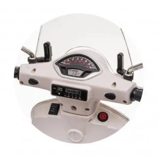 CHIPOLINO EL.MOTOR VESPA GTS SUPER WHITE ELMVE0252WH 