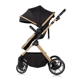 CHIPOLINO KOLICA PEARL NOIR KKPE02601NO I AUTOSJEDALICA PEARL NOIR STKPE0261NO 