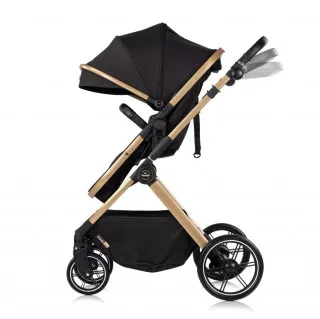 CHIPOLINO KOLICA PEARL NOIR KKPE02601NO I AUTOSJEDALICA PEARL NOIR STKPE0261NO 