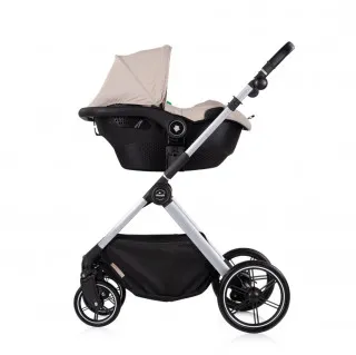 CHIPOLINO KOLICA PEARL LATTE KKPE02603LA I AUTOSJEDALICA PEARL LATTE STKPE0263LA 
