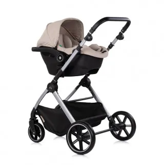 CHIPOLINO KOLICA PEARL LATTE KKPE02603LA I AUTOSJEDALICA PEARL LATTE STKPE0263LA 