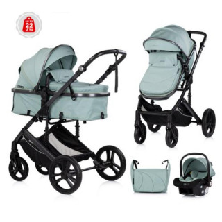 CHIPOLINO KOLICA AMORE MATCHA KKAM02605MA I AUTOSJEDALICA AMORE MATCHA STKAM02605MA 