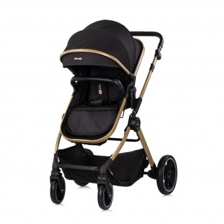 CHIPOLINO KOLICA PEARL NOIR KKPE02601NO I AUTOSJEDALICA PEARL NOIR STKPE0261NO I BAZA ZA AUTOSJED 