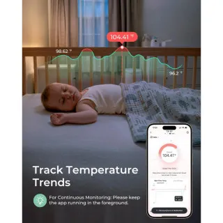 MOMCOZY SMART BEBI TOPLOMJER TH003-GR70000B10101-A T31 