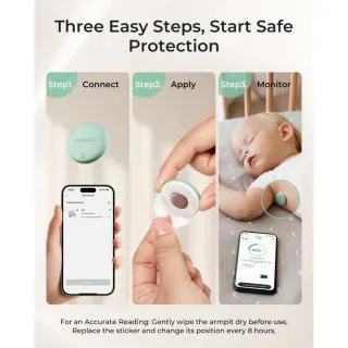 MOMCOZY SMART BEBI TOPLOMJER TH003-GR70000B10101-A T31 