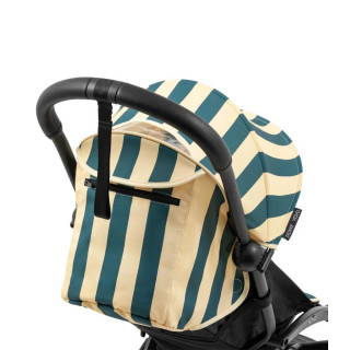 STOKKE YOYO3 SASIJA/KONSTRUKCIJA BLACK 646002 I YOYO3 SPORTSKO SJEDISTE 6+ COLOR PACK RIVIERA MONACO 646416 