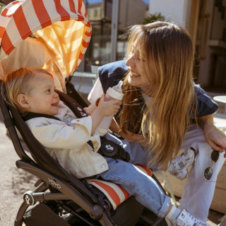 STOKKE YOYO3 SASIJA/KONSTRUKCIJA BLACK 646002 I YOYO3 SPORTSKO SJEDISTE 6+ COLOR PACK RIVIERA CAPRI 646417 