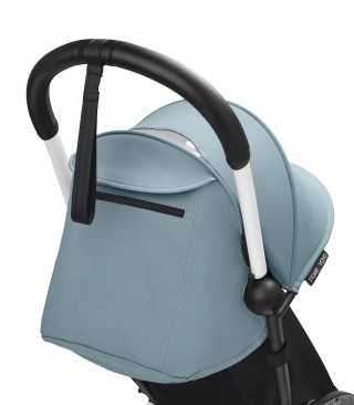 STOKKE YOYO3 SASIJA/KONSTRUKCIJA BLACK 646002 I YOYO3 SPORTSKO SJEDISTE 6+  COLOR PACK AQUA 646409 