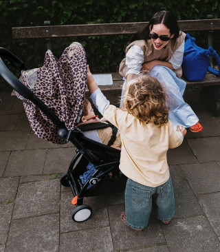 STOKKE YOYO3 SASIJA/KONSTRUKCIJA BLACK 646002 I YOYO3 SPORTSKO SJEDISTE 6+ COLOR PACK LEOPARD 646413 