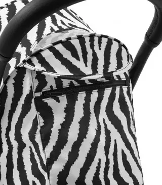 STOKKE YOYO3 SASIJA/KONSTRUKCIJA BLACK 646002 I YOYO3 SPORTSKO SJEDISTE 6+ COLOR PACK ZEBRA 646414 