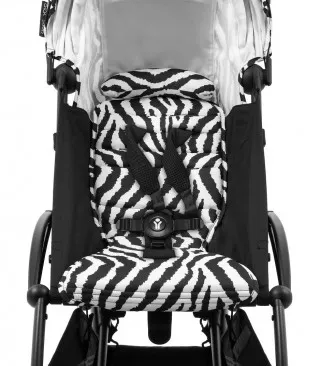 STOKKE YOYO3 SASIJA/KONSTRUKCIJA BLACK 646002 I YOYO3 SPORTSKO SJEDISTE 6+ COLOR PACK ZEBRA 646414 