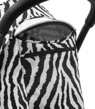 STOKKE YOYO3 SASIJA/KONSTRUKCIJA BLACK 646002 I YOYO3 SPORTSKO SJEDISTE 6+ COLOR PACK ZEBRA 646414 