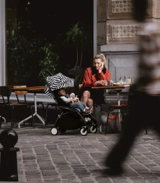 STOKKE YOYO3 SASIJA/KONSTRUKCIJA BLACK 646002 I YOYO3 SPORTSKO SJEDISTE 6+ COLOR PACK ZEBRA 646414 