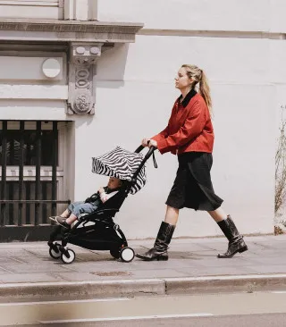 STOKKE YOYO3 SASIJA/KONSTRUKCIJA BLACK 646002 I YOYO3 SPORTSKO SJEDISTE 6+ COLOR PACK ZEBRA 646414 