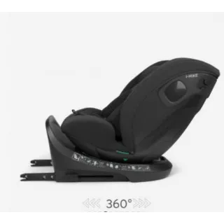 KIKKA BOO AUTOSJEDALICA I-HIKE I-SIZE BLACK 2026 31002100077 