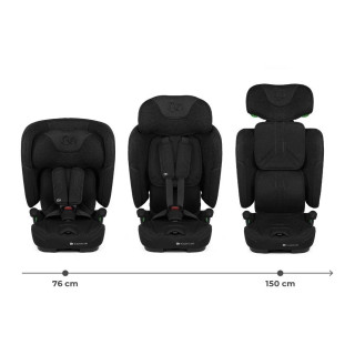 KINDERKRAFT AUTOSJEDISTE FIX2GO I-SIZE BLACK 54995 