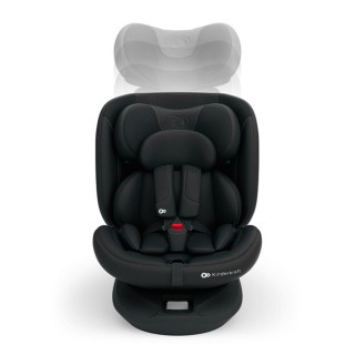 KINDERKRAFT AUROSJEDALICA I-GROW 2 PLUS I-SIZE BLACK 54780 