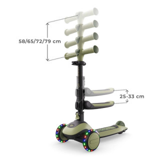 KINDERKRAFT ROMOBIL 2U1 HALLEY GREEN 54414 